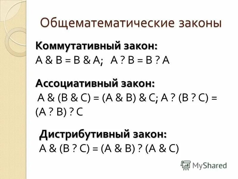 Переместительный и сочетательный закон сложения и умножения. Сочетательный закон распределительный закон. Теория множеств формулы. Распределительный и сочетательный закон. Переместительный закон сложения.