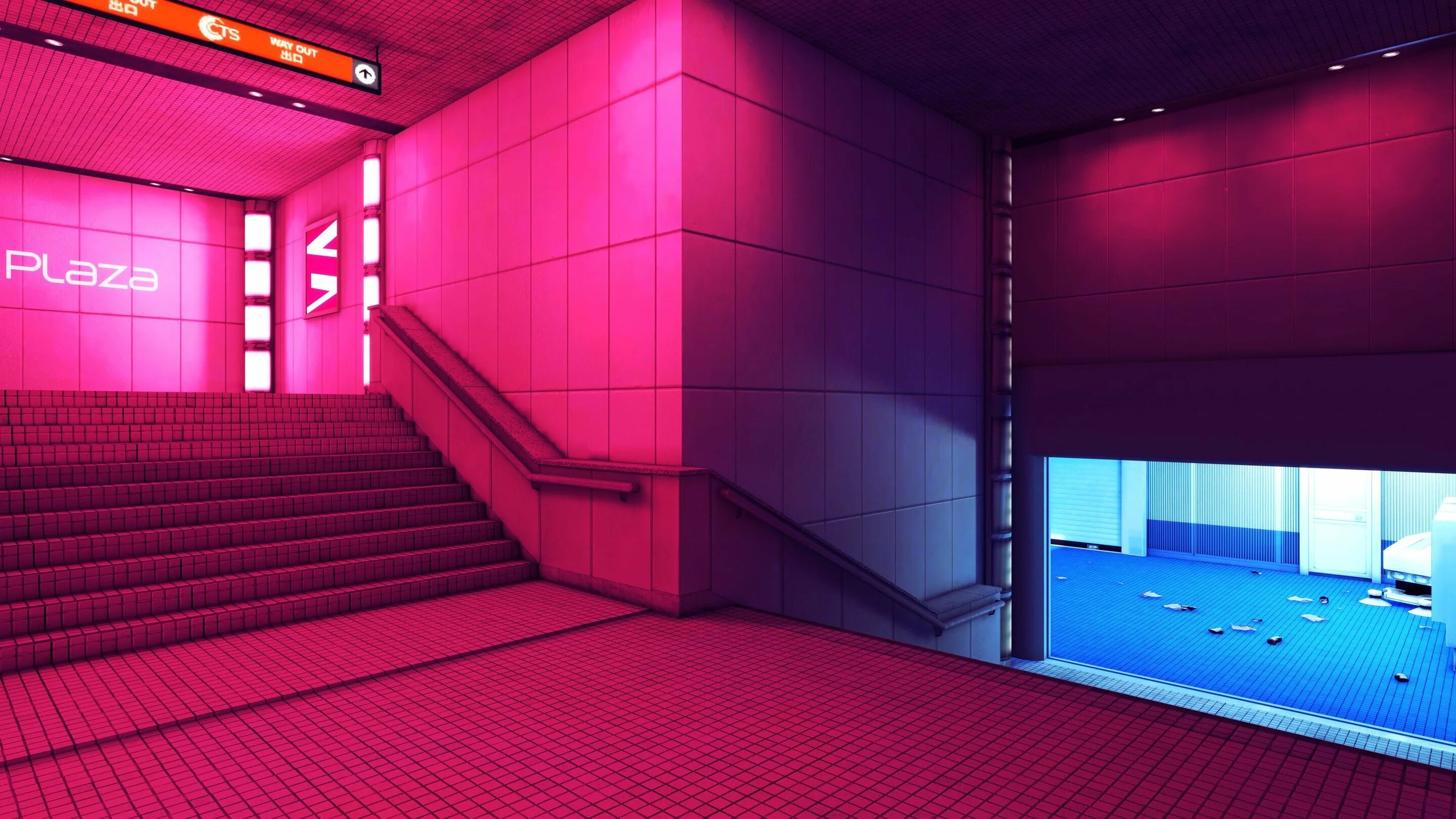 Фиолетовые пальмы. Вапорвейв эстетика. Aesthetic vaporwave статуи тереза. Современные обои на ноутбук. Фон мазками.