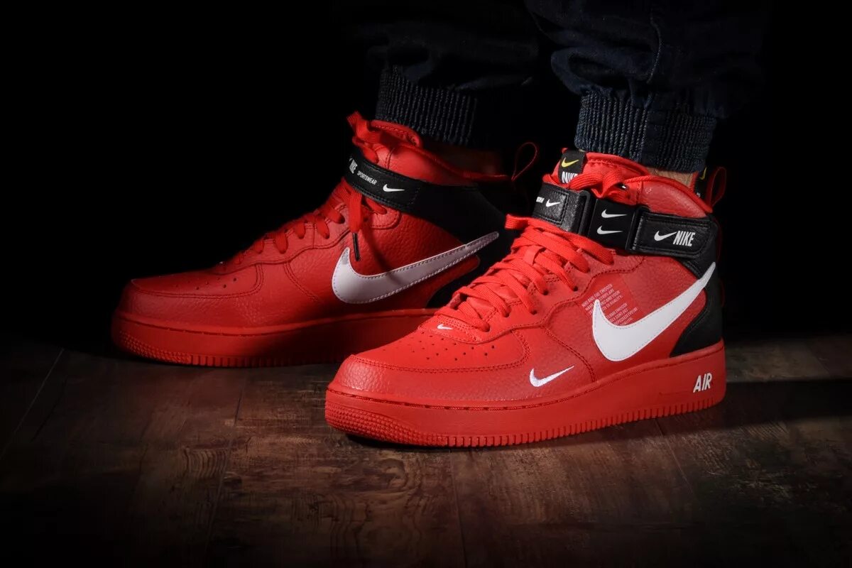 Кроссовки air force 1 07 lv8. Nike Air Force 1 Mid 07 lv8. Nike Air Force 1 07 Mid lv8 Red. Nike Air Force 1 Mid 07 lv8 Utility Red. Найк АИР Форс 1 МИД.