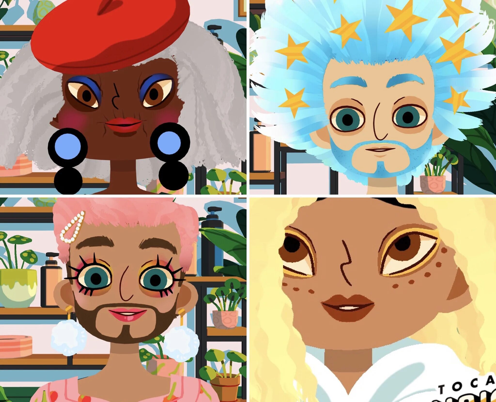 тока бока hair salon 4 все открыто. игра hair salon 4. тока бока. Toca hair salon 4. Toca boca волосы.