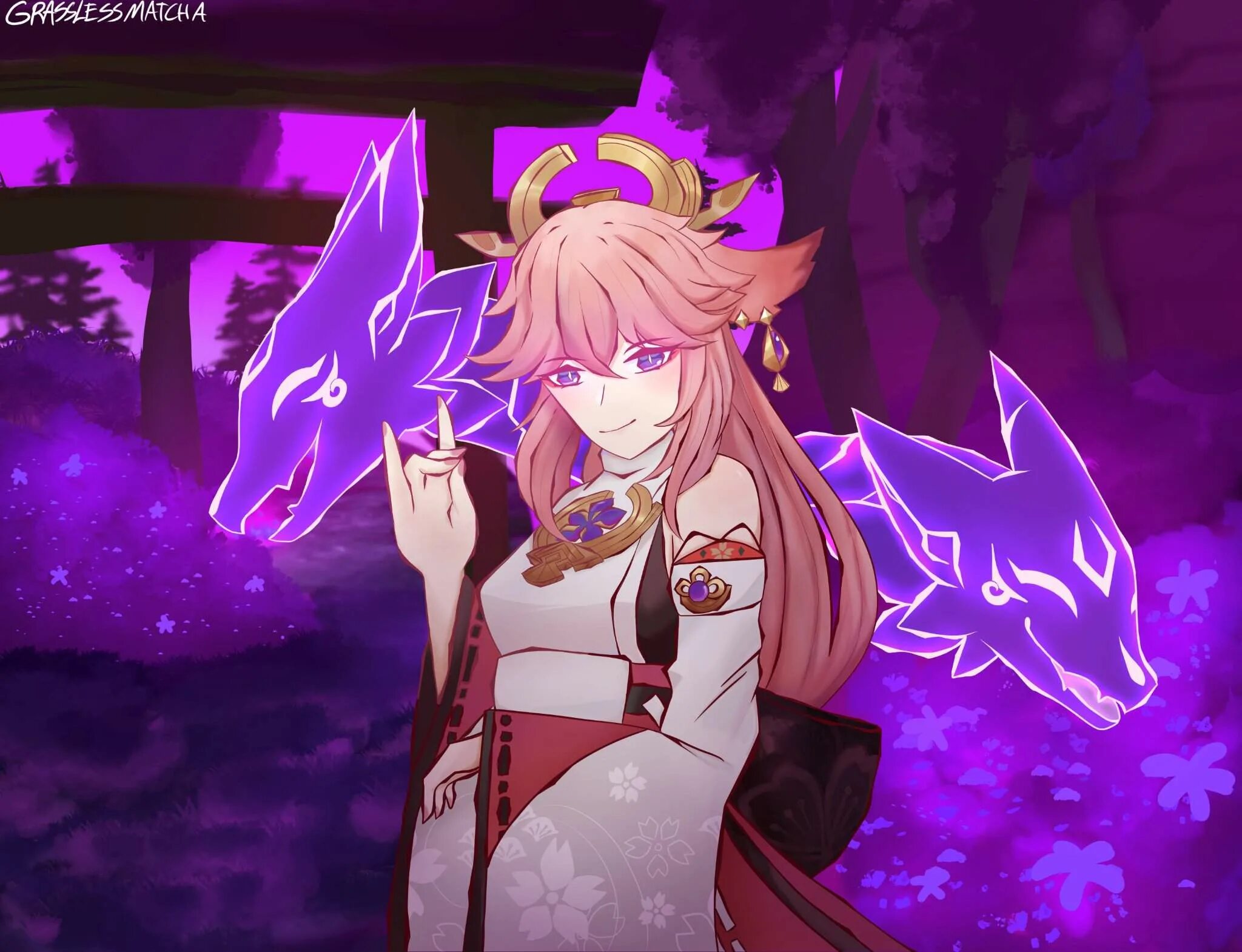 снежный лис геншин импакт. лисы геншин где найти. андриус genshin. лиса геншин импакт. лисички геншин импакт.