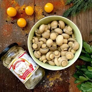 Маринованные шампиньоны в банках рецепт