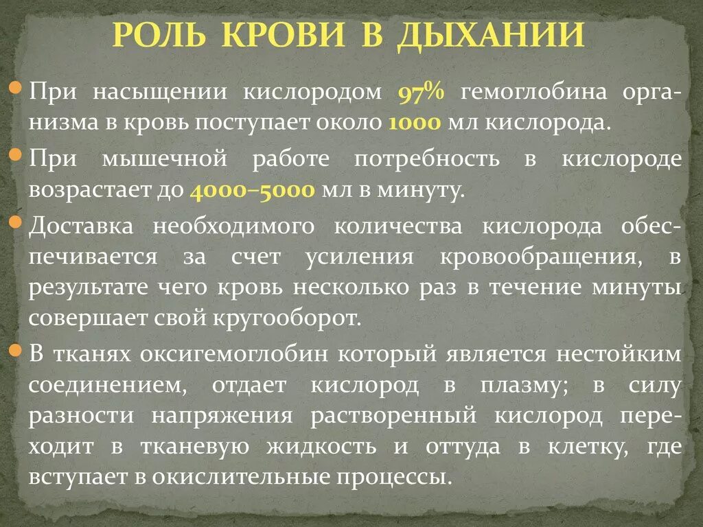 Результатом дыхание является. Роль крови. Роль крови в дыхании. Роль кислорода при дыхании. Роль кислорода в процессе дыхания.