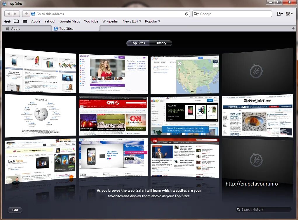 Browser for tv