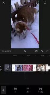Как сделать переход в capcut