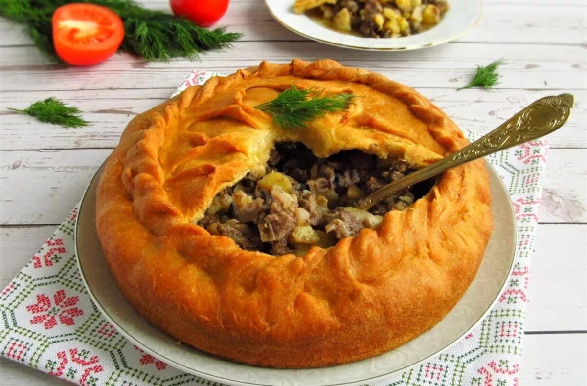 Рецепт пирога с мясом и тыквой. Рецепт пирога с мясом и тыквой