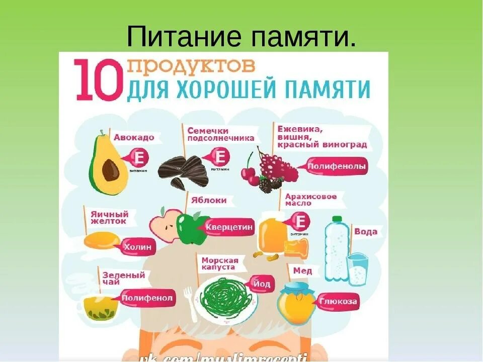 Что попить для памяти и внимания. Витамины для мозга и памяти. продукты для мозга и памяти. еда для улучшения памяти. продукты улучшающие память.