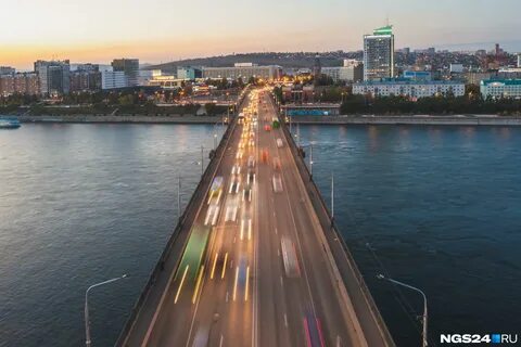 Октябрьский мост красноярск сегодня