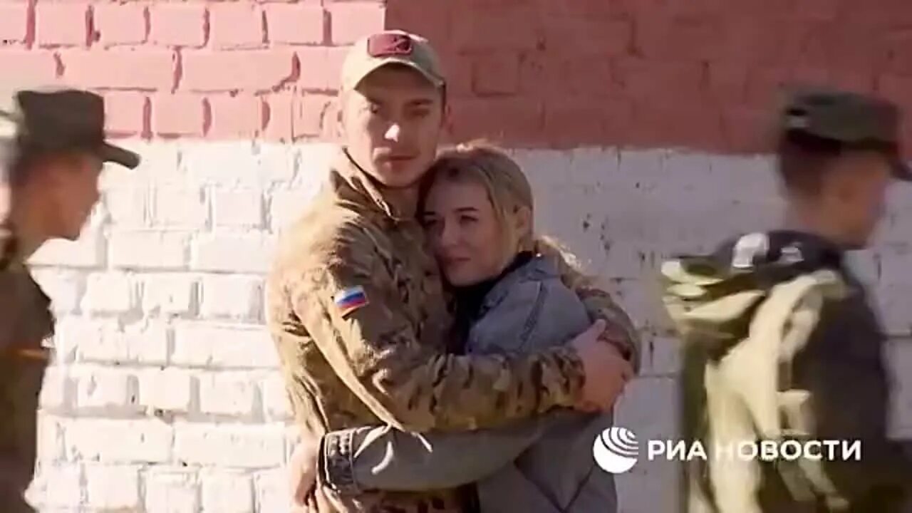Российские военные на Донбассе. Чичерина прощание