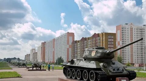 Аллея танков