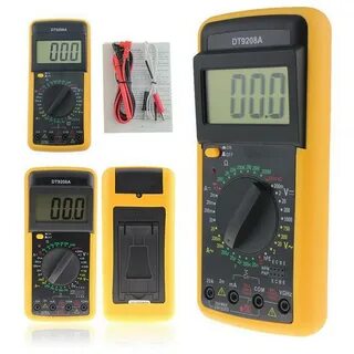 Dt9208a цифровой мультиметр