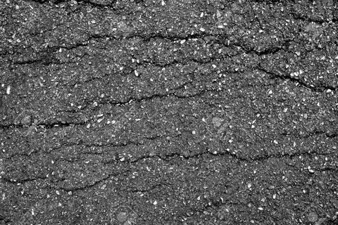 Crack And Texture Of Asphalt Road - Top View Background. Фотография, картинки, и