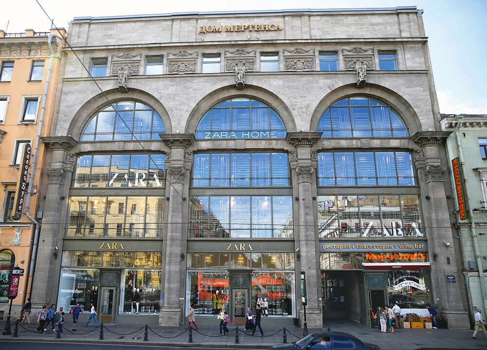 Дом мод петербург. Zara невский проспект. дом мод спб. дом моды в питере. модные дома петербурга.