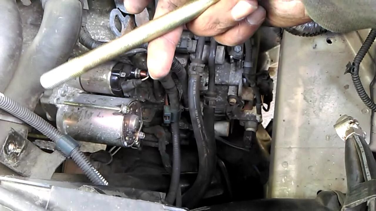 Стартер хонда одиссей f23a как снять Стартер Honda Odyssey RA6 F23A 1999 (б/у)