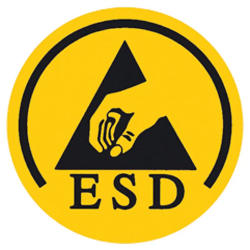 Source esd. Esd защита. значок антистатика. антистатическая защита значок.