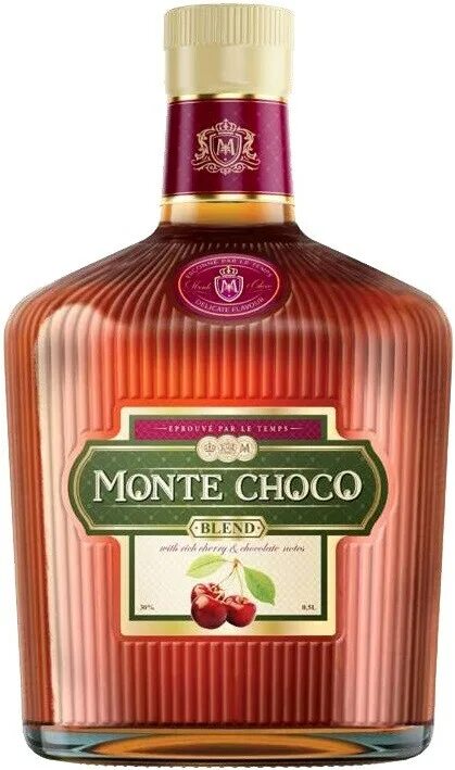 Шоко цена. Коньяк Monte Choco Blend. Коньяк Монте Чоко шоколад. Монте Чоко коньяк шоколадный. Монте Чоко коньяк вишня.