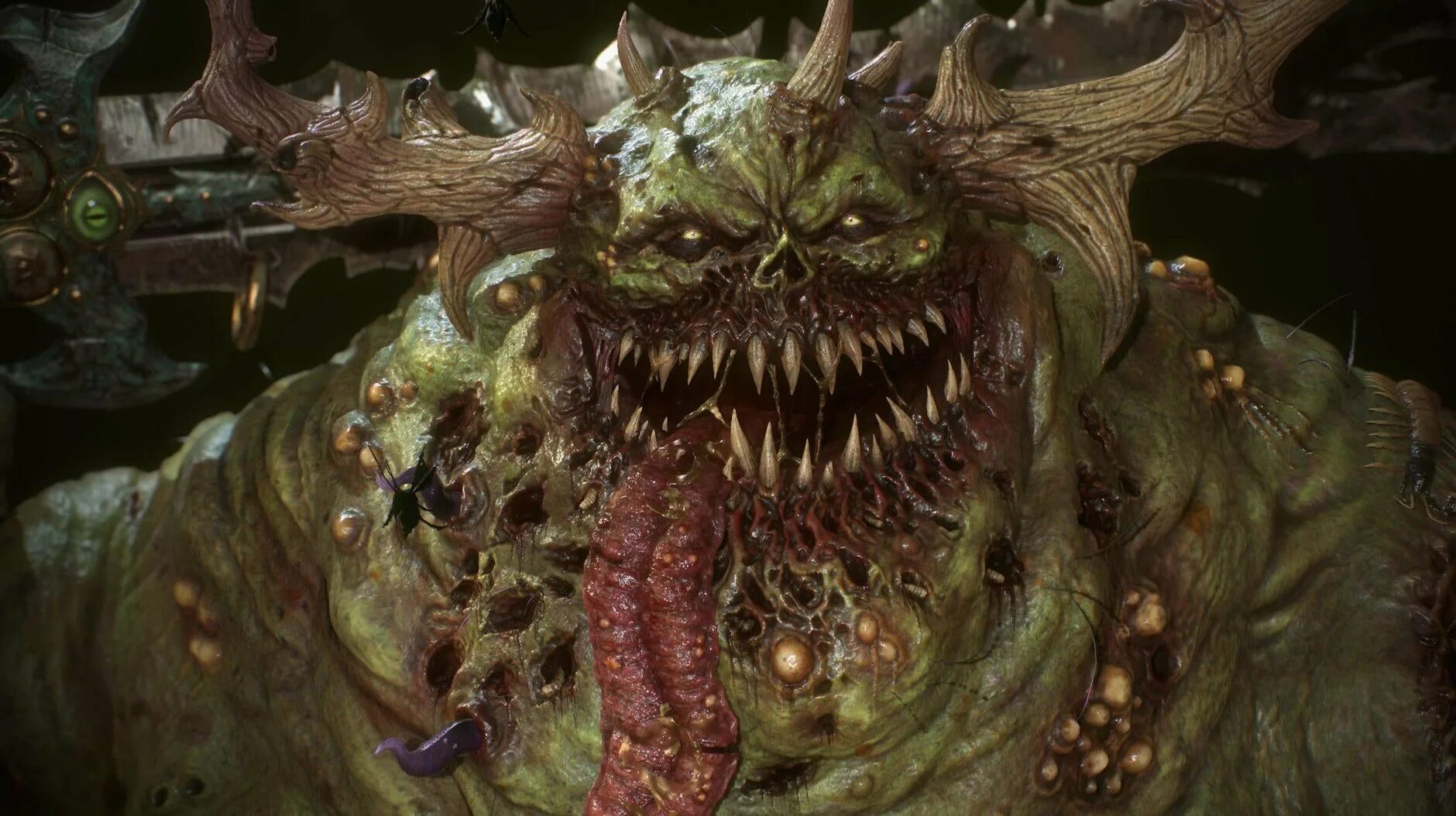 Нург вархаммер. Хаос нургл. Нург вархаммер. Вархаммер 40000 бог хаоса нургл. Нурглиты вархаммер.