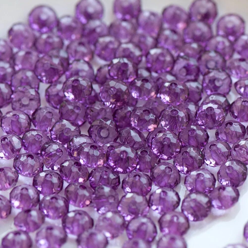 бусины magic 4 hobby круглые перламутр 4мм цв. агат фиолетовый камень. фиолетовая бусинка. фиолетовый жемчуг. 033 белоснежный уп.