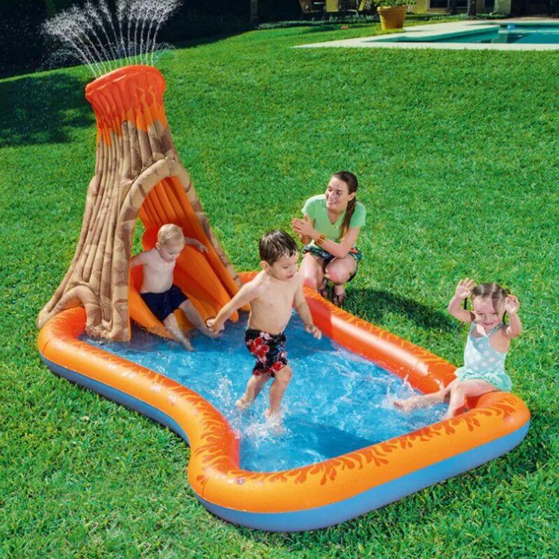 Водные горки для детей. Little tikes бассейн. Детская горка с бассейном. Бассейн бествей детский с горкой. Детская горка для бассейна.
