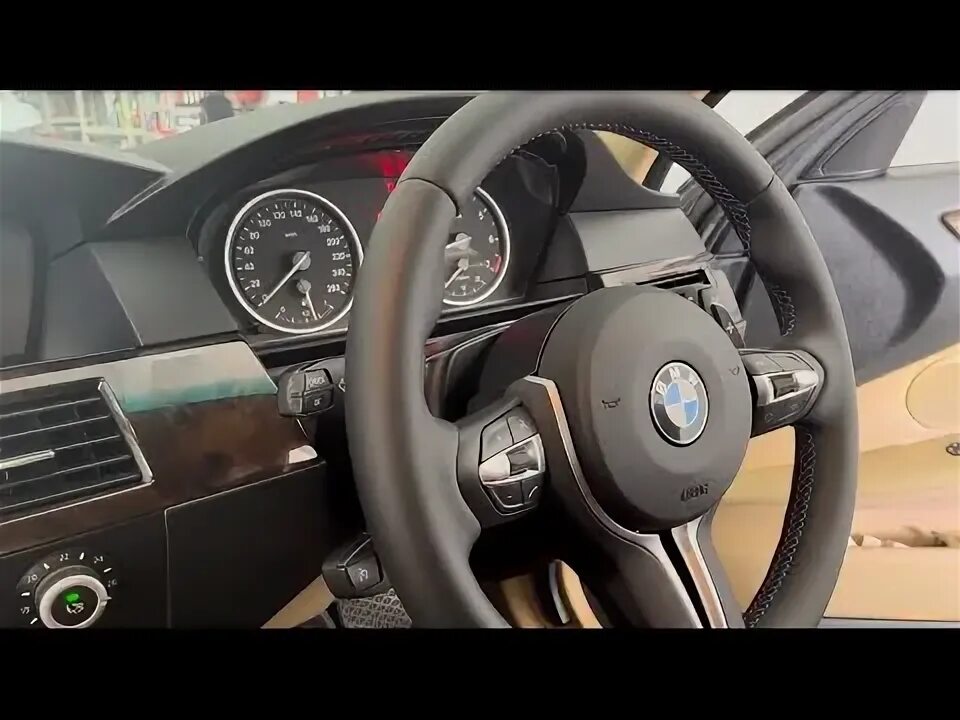 как снять руль BMW f ceries - YouTube