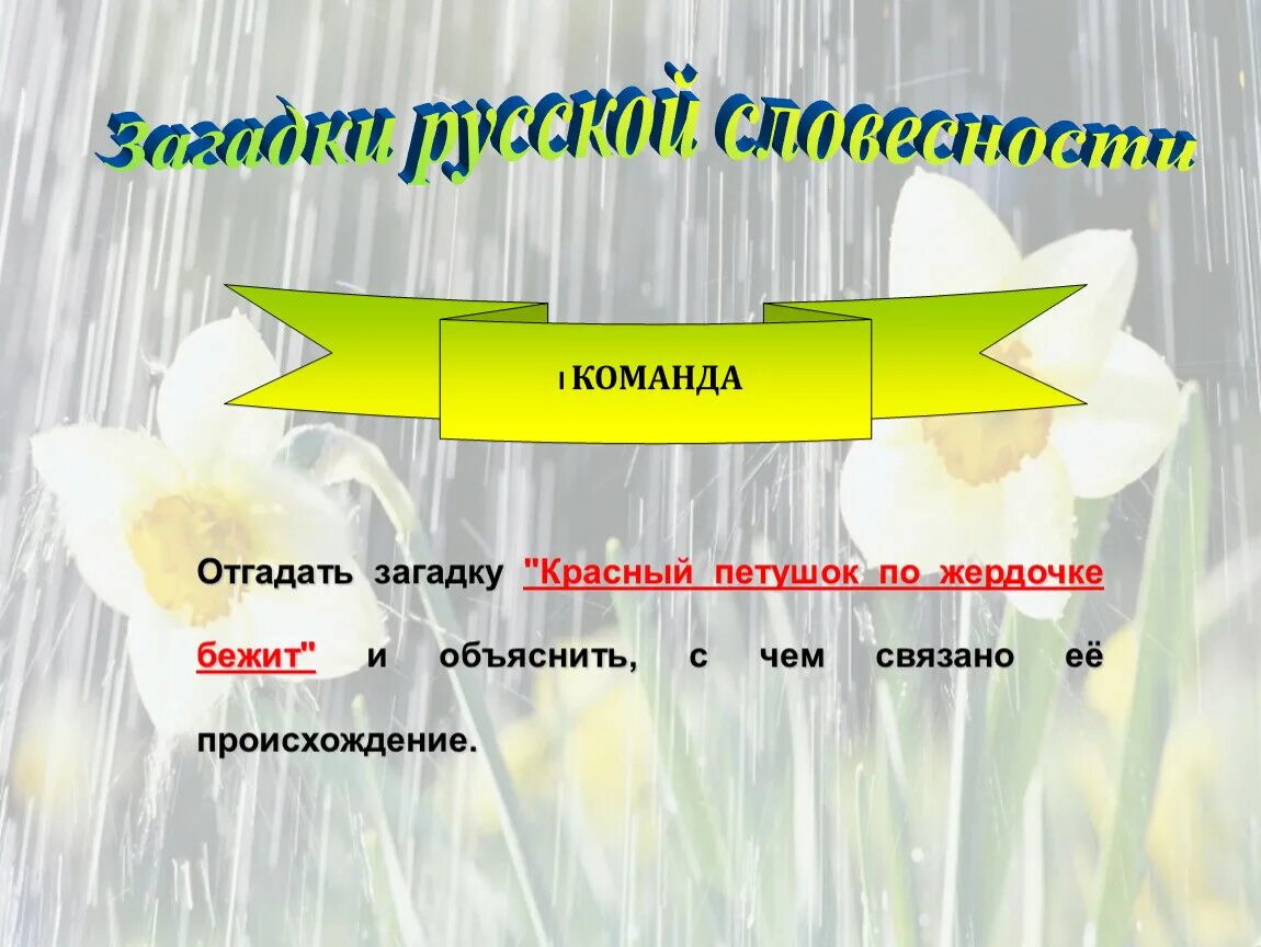 Красненький петушок по жёрдочке бежит.. Красный петушок по жердочке бежит ответ на загадку в огонь. Ответ на загадку красненькая