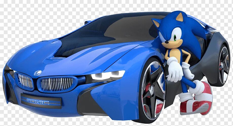 Сонник бывшая машина. Машина Соника. Соник синий Ежик. Sonic Racing машинка. Sonic the Hedgehog машины.