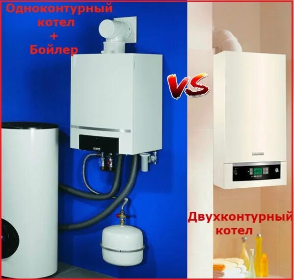 Газовый котел отличия. Двухконтурный газовый котел или одноконтурный и бойлер. Одноконтурный и двухконтурный котел в чем отличие. Чем отличается двухконтурный котел. Отопительный и конденсационный котел разница.