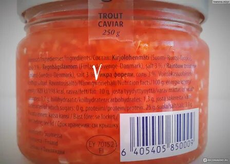 Икра после срока годности