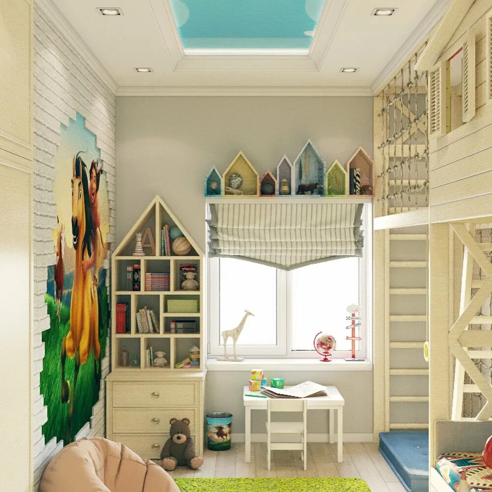 Интерьер детской. Комната для мальчика дошкольника. Дизайнерская детская комната. Дизайнер детской комнаты.