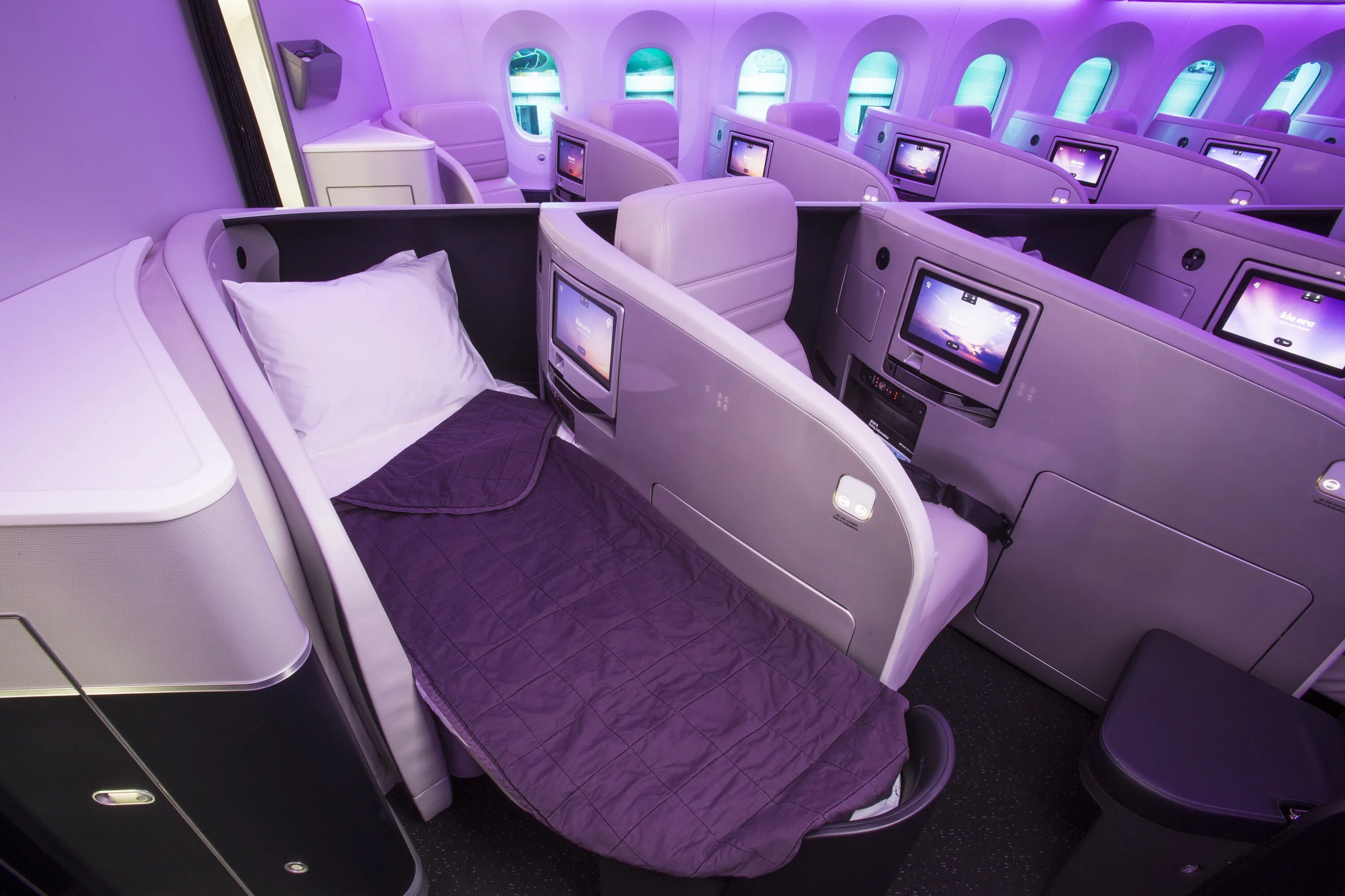 First class plus. Боинг 787 Дримлайнер бизнес класс. Boeing 787 Virgin Atlantic. Боинг 787 Дримлайнер салон бизнес класса. Air New Zealand Дримлайнер.