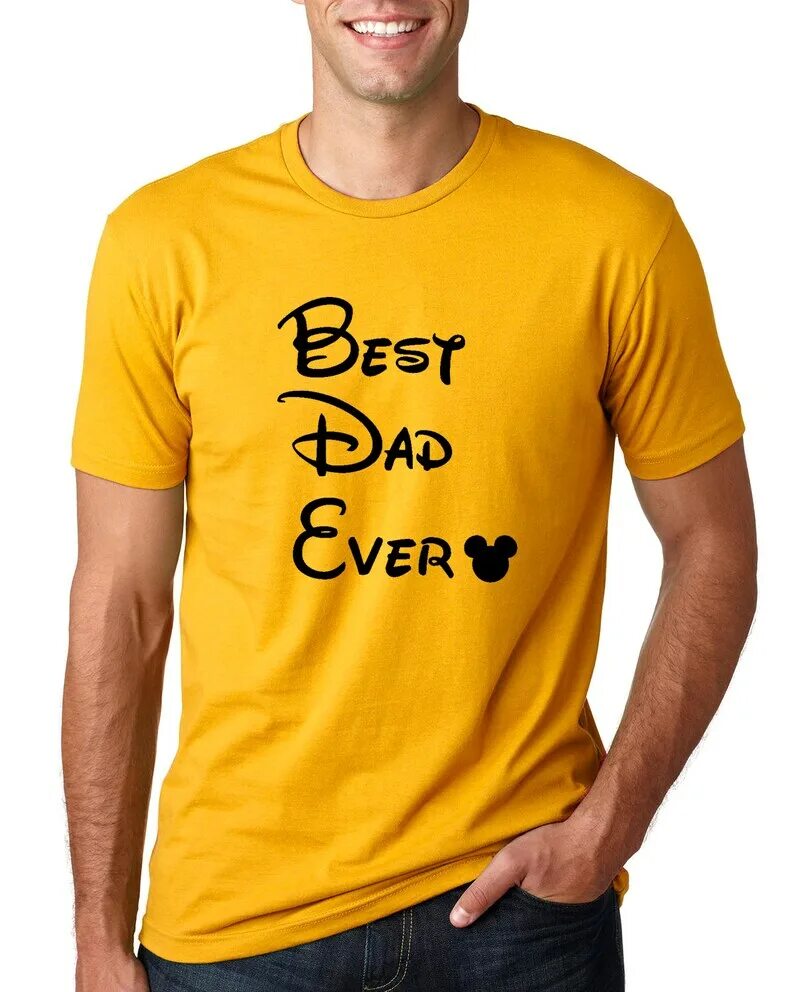 Dad Disney. Best dad!. T-Shirts for dad. Best dad ever.