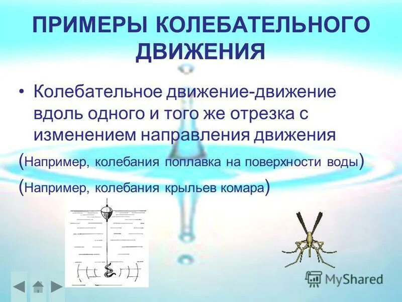 Тест колебательное движение свободные колебания