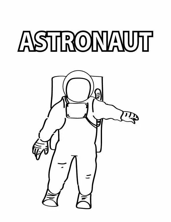 A is for astronaut