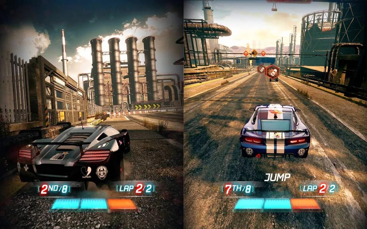 Сплит секонд сплит скрин. Split second Velocity ps3 Split Screen. Гонки сплит скрин. Split second 2 на двоих. Игра на телефон two