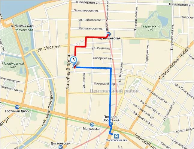 восстания. от площади восстания до дворцовой площади. синяя ветка метро питер. пешеходный маршрут от пл. восстание пассажирская на карте.