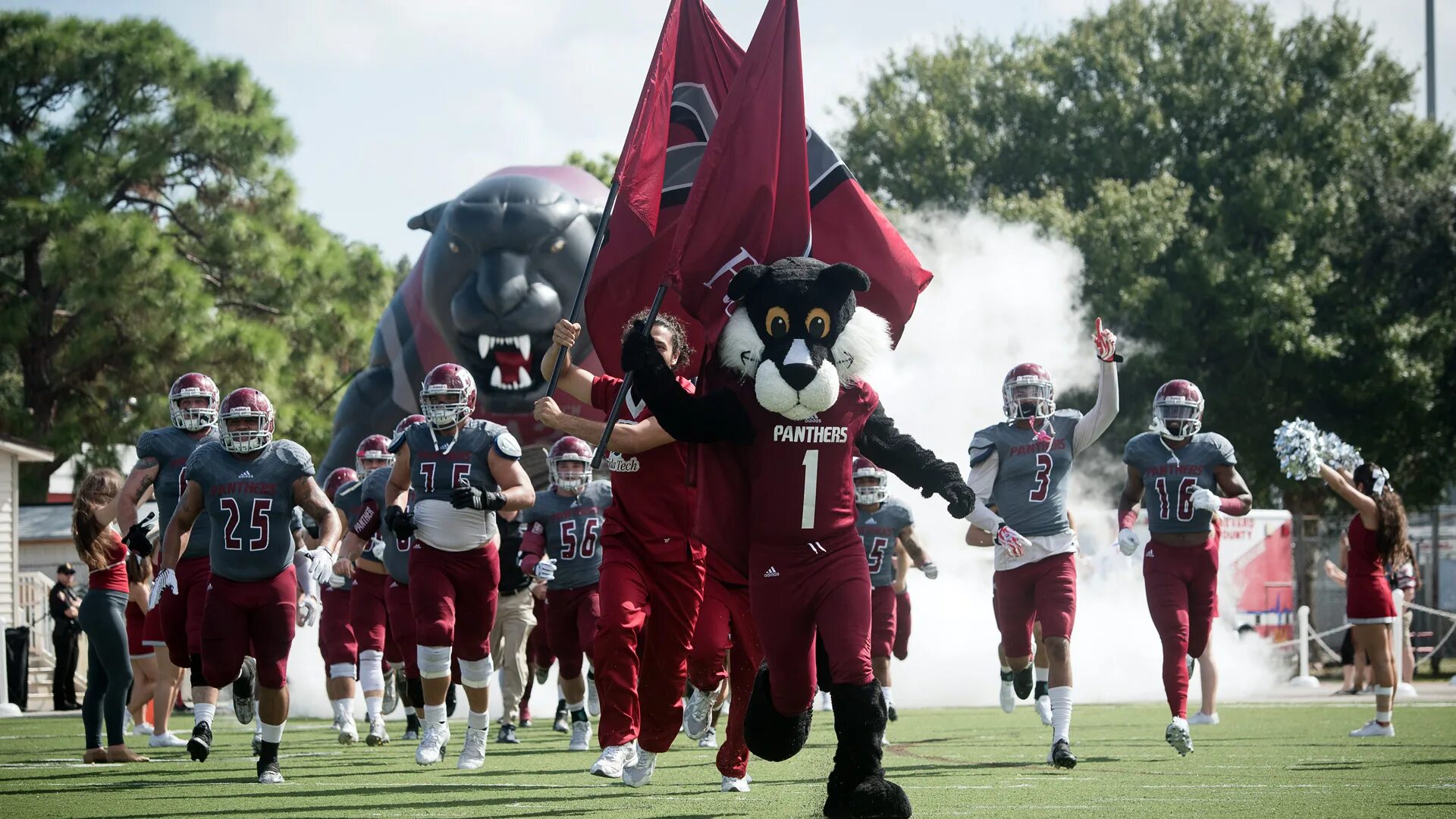 They playing football at the institute. Florida Tech. Florida Institute. Florida Institute of Technology. Florida Technical University.