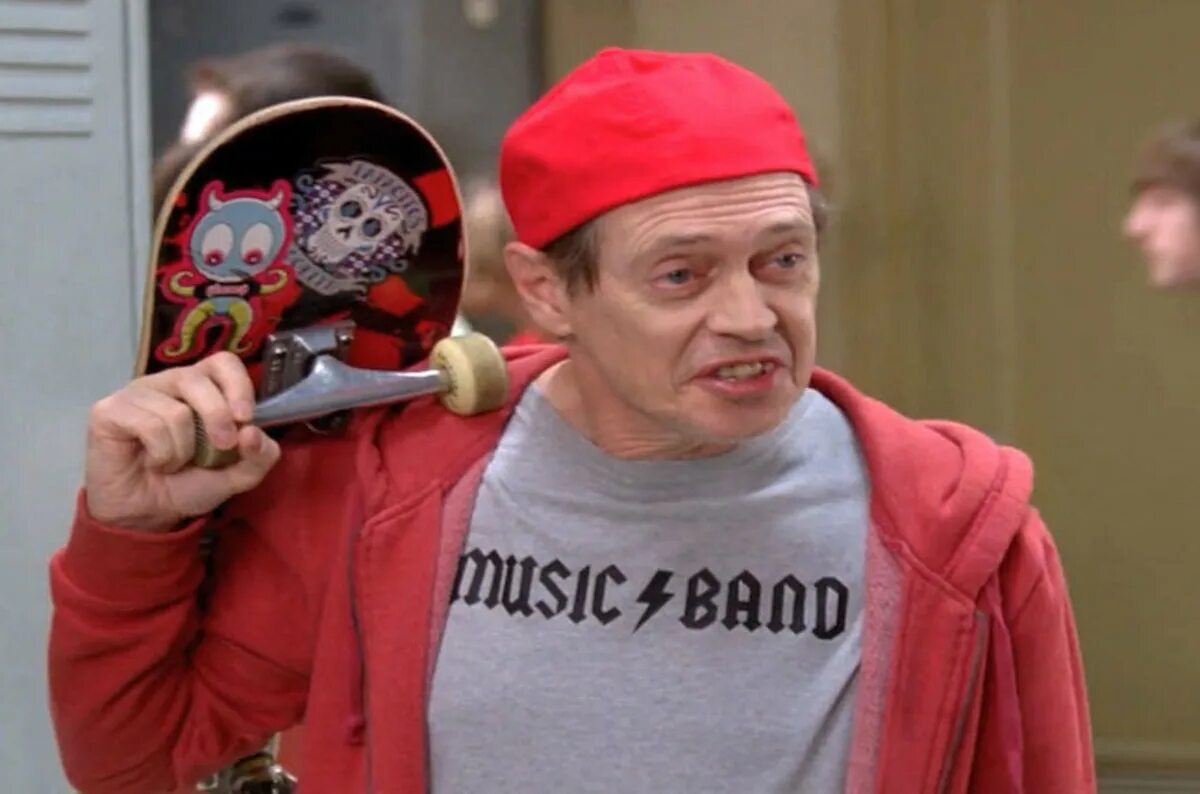 Hello fellow kids. Стив Бушеми fellow Kids. Стив Бушеми молодится. Стив Бушеми со скейтом. Hello Kids Стив Бушеми.