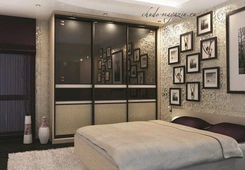 Шкаф-купе в спальню. Встроенный шкаф в спальне. Спальня со встроенным шкафом. Встроенный шкаф-купе в спальню. Встраиваемый шкаф в спальню.