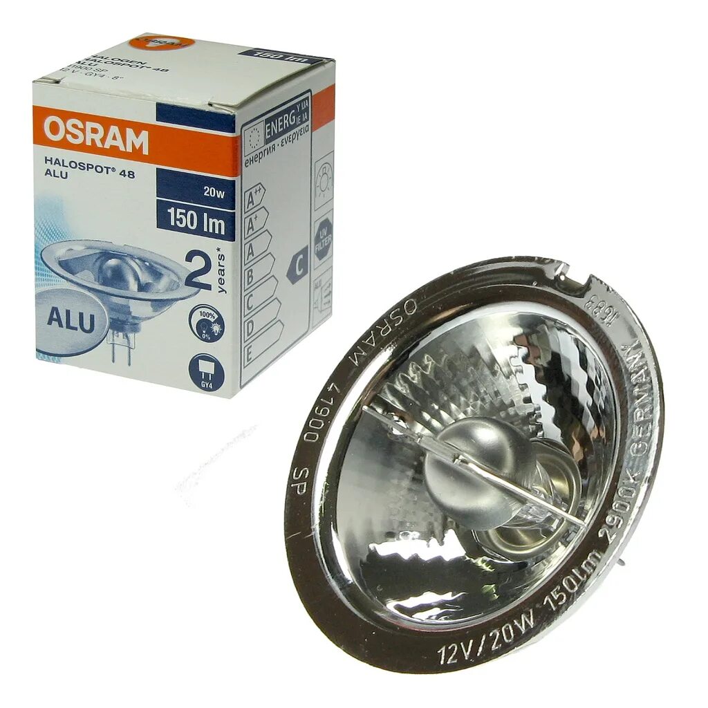 Osram 41900 SP. Osram 41900 SP 12v 20w. Лампа Osram HALOSPOT 48 41900 SP 20w 12v. Лампа галогенная (галогеновая) Osram 41900 SP 12v 20w.