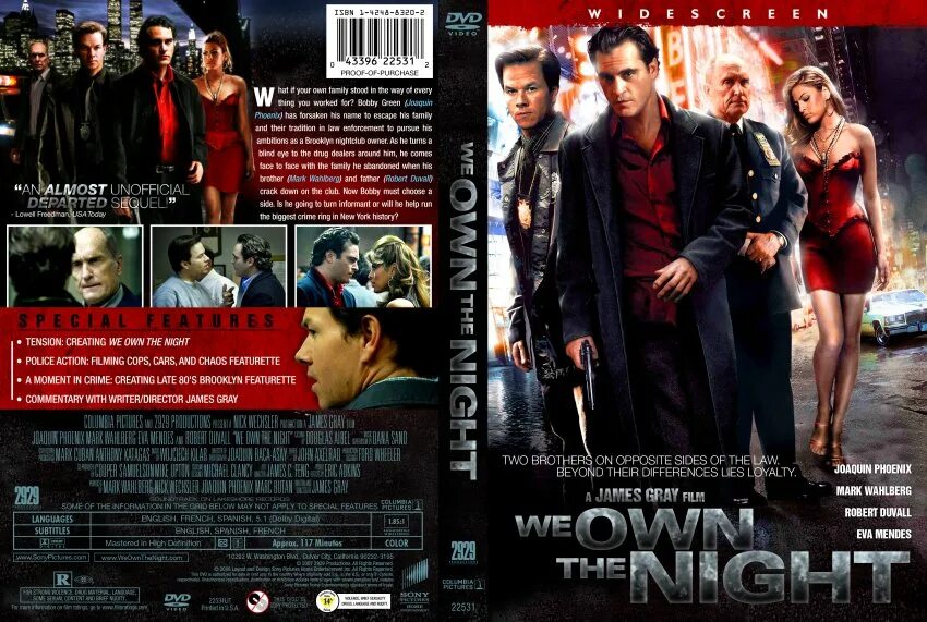 We own the night. We own the night 2007 dvd cover. we own the night 2007 poster. хозяин (dvd). фильм третья часть ночи на dvd.