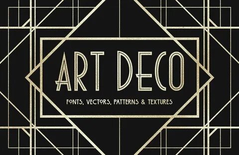 Art deco текст