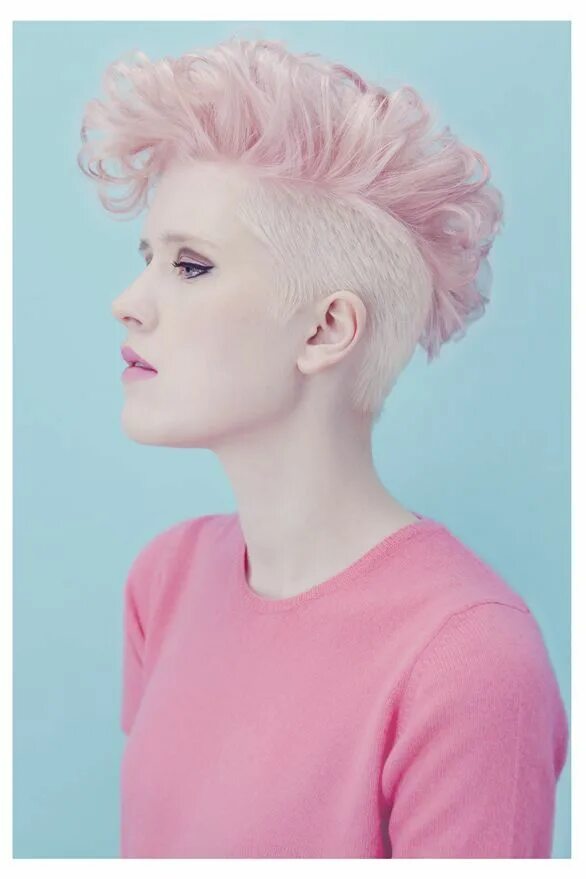 Jean Marc Maniatis - Short Pink straight hair styles UKhairdressers.com Capelli 