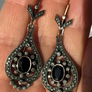 Старинные серьги