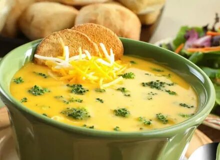 Картофельный суп с плавленным сыром