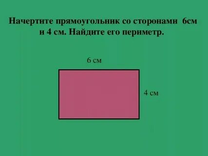 Как из периметра найти площадь прямоугольника