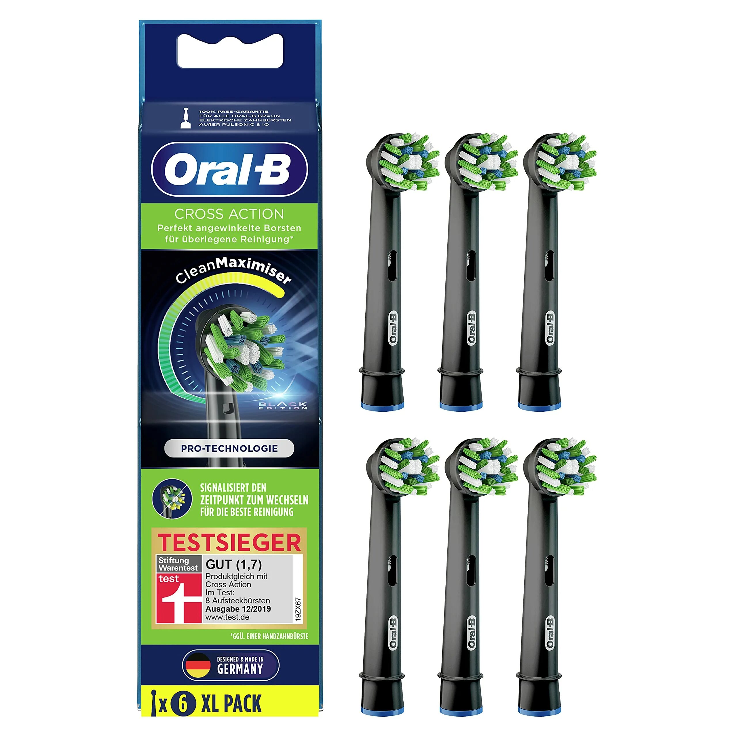 Cross action. Насадки oral-b crossaction 3 шт..