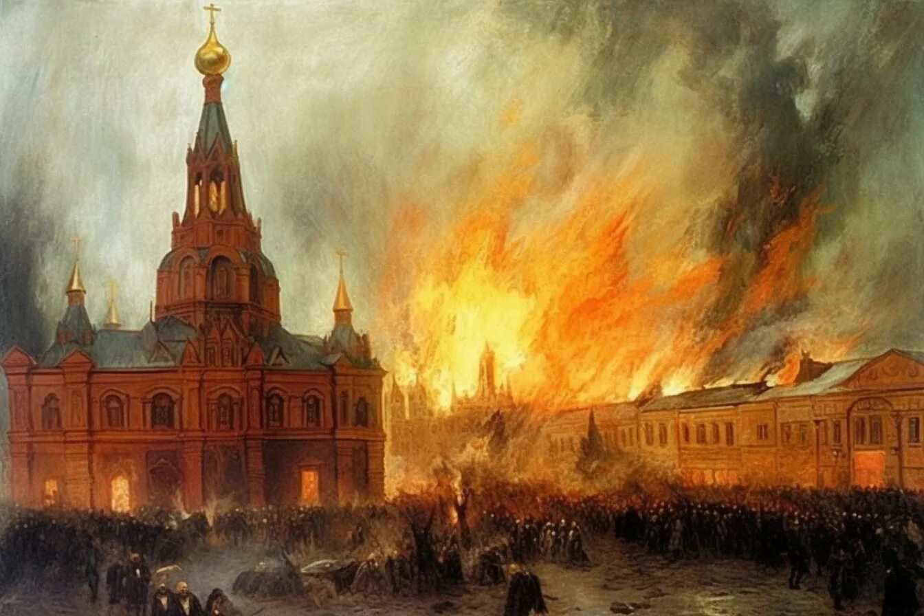 Пылающий кремль