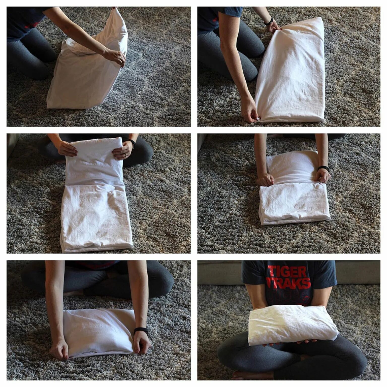 сложить простынь на резинке. сложить простынь на резинке. сложить постельное белье компактно. как свернуть простынь. как слодить простыне на резинке.