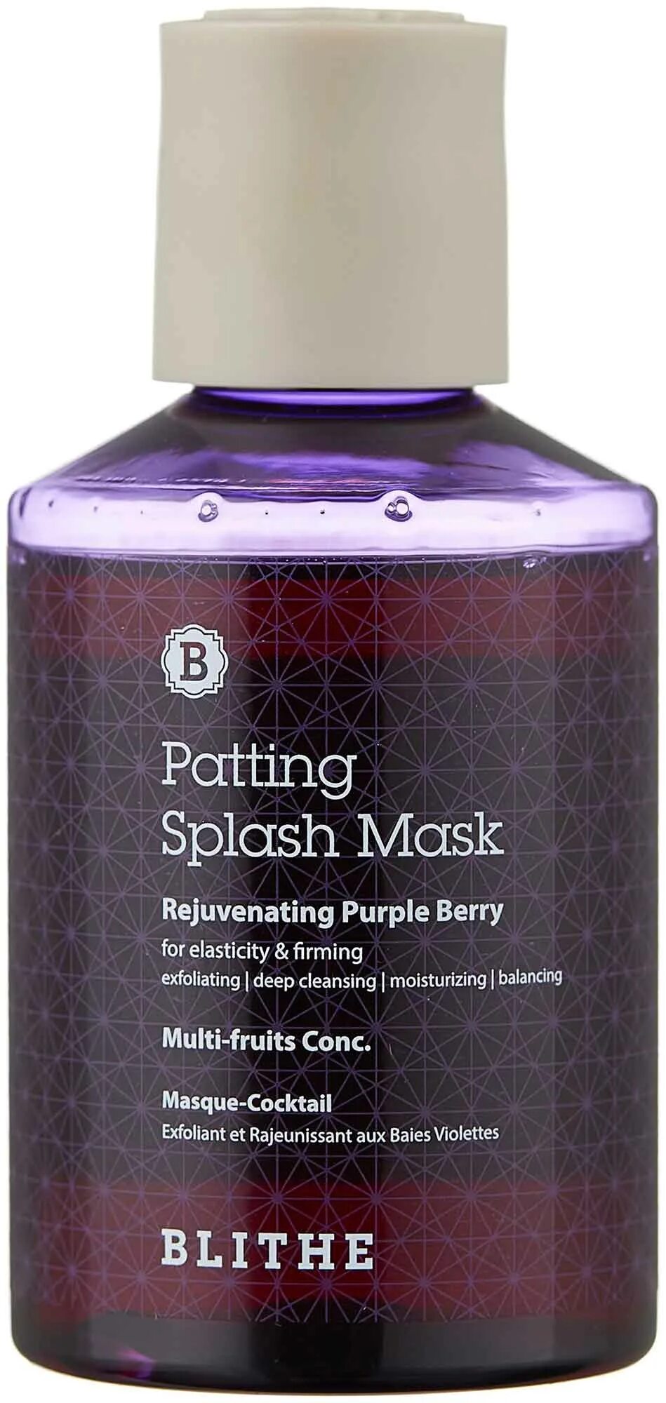 Blithe Сплэш-маска «омолаживающие ягоды» Rejuvenating Purple Berry Splash Mask (70 мл). Blithe омолаживающая Сплэш-маска Purple Berry. Сплэш-маска омолаживающая Rejuvenating Purple Berry Splash Mask. Blithe Сплэш-маска для эластичности кожи Rejuvenating Purple Berry Splash Mask, 70 мл. Сплэш маска blithe