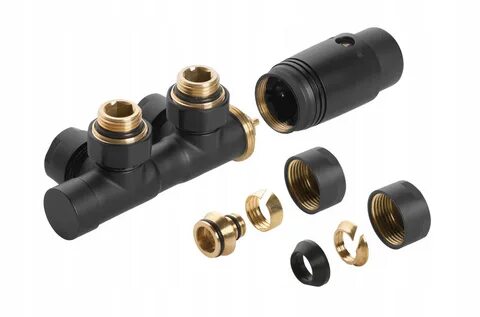 Zestaw termostatyczny kątowy Invena CZ-91-015.